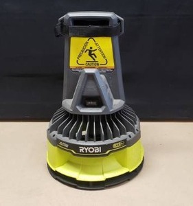 lot 32 image: Ryobi One Hybrid Floor Fan, Model P3330
