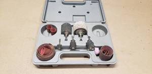 lot 57 image: Rockler Woodworking Sanding Set w Case