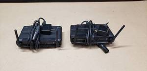 lot 70 image: Lot of 2 Audio Technica Digital System 10 Digital Wireless Receives, Model ATW-R1100