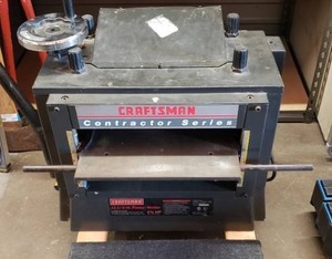 lot 31 image: Craftsman Contractor Series 12.5 PlanerMolder, 2.5HP, Model 351.233831