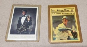 lot 109 image: Lot of 2 Ken Griffey Jr. Cards
