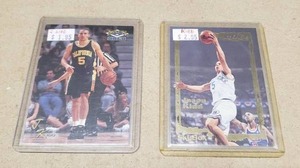 lot 111 image: Lot of 2 Jason Kidd Rookie Cards, Assets Gold & Skybox