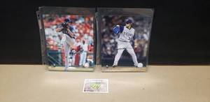 lot 115 image: Lot of 3 Texas Rangers Photos, CJ Wilson, Brandon McCarthy & Marlon Byrd