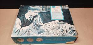 lot 152 image: 1963 Sears Zoom Micro-Lab Master Microscope Kit #6379