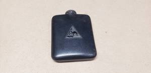 lot 176 image: Vintage Camel Cigarettes Flask wShot Glass Lid
