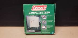 lot 210 image: Unused Coleman Campstove Oven