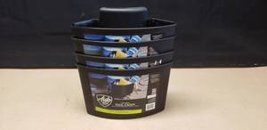 lot 228 image: Lot of 4 Auto Drive Car Wash Tool Caddy, Fits 5 Gallon Bucket