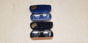 lot 231 image: Lot of 2 Pairs of Antique Glasses, Stamped 12K