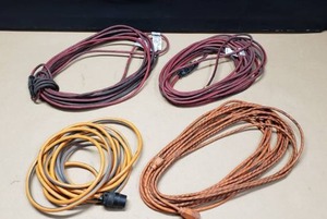 lot 252 image: Lot of 2 Extension Cords, 3  50 and 1 at 25