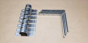 lot 260 image: Lot of Misc Hardware, 7 Simpson Strong-Ties & 4 Heavy-Duty 10 Brackets