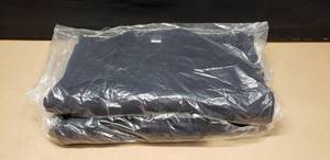 lot 283 image: 2 Bags of NEW 100% Cotton Navy XL Short Sleeve T-Shirts, Navy Blue, 12 Per Bag, 24 Shirts Total