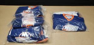 lot 291 image: 4 Packs (24 Jerseys Total) NEW Reebok New York Islanders Toddler 2T-4T Jerseys, Officially Licensed NHL Products, Johnny Boychuk (3 Bags, 18 Total) & John Tavares (1 Bag, 6 Total)