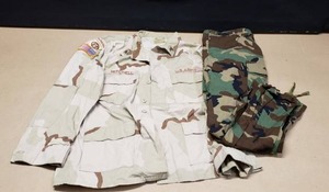lot 299 image: Lot of Military Clothing