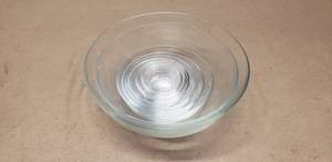 lot 358 image: Lot of 8 Vintage Duralex France Glass Mixing  Nesting Bowl Set