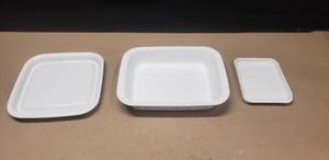 lot 379 image: Lot of 3 Vintage Corning Ware Pans, MW-2, A-21 & MR-1
