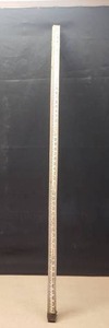lot 439 image: Vintage Surveyors Pole.  5 Telescoping to 10