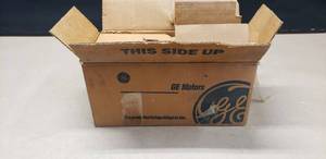 lot 446 image: GE 13 HP, 3 Speed, 1075 RPM Blower  Furnace Motor.  Model 3985