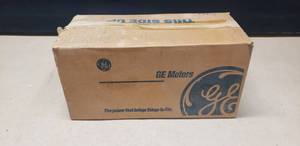 lot 447 image: GE 13 HP, 3 Speed, 1075 RPM Blower  Furnace Motor.  Model 3985