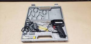 lot 460 image: Allied Model 54-15SG 150 Watt Soldering Gun Set w Case