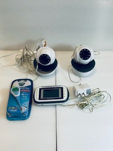 lot 5 image: Lot of 2 - New Vicks Comfort Flex Thermometer & Motorola Baby Monitor System