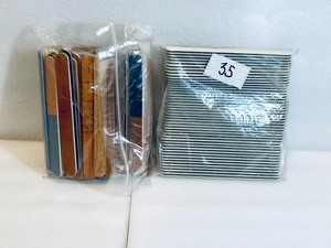 lot 21 image: New Nail Files Approx. 100  Count Assorted Colors