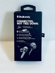 lot 28 image: Skullcandy Truly Wireless Earbuds, Bluetooth Wireless Technology, Black