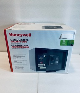 lot 40 image: New Honeywell Digital Steel Security Safe .51 cu ft, Black - Model #815610