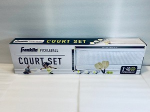 lot 90 image: New Franklin Pickleball Half Court Set with X-40 Pickleballs