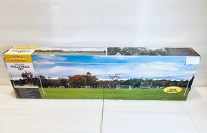 lot 100 image: New Beyond Outdoors Premium Volleyball Lawn Sports Set, Model #10434
