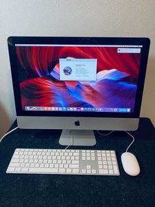 lot 1 image: Apple iMac 21.5 Mid 2010 MC508LLA 8GB 500GB Intel Core i3 3.06GHz in Silver Grade B