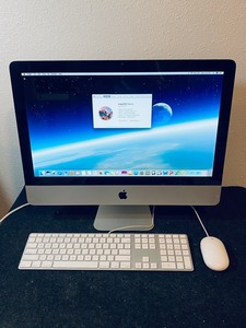 lot 20 image: Apple iMac 21.5 Mid 2010 MC508LLA 8GB 500GB Intel Core i3 3.06GHz in Silver Grade B