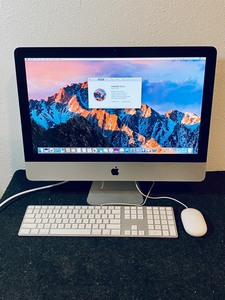 lot 33 image: Apple iMac 21.5 Mid 2010 MC508LLA 8GB 500GB Intel Core i3 3.06GHz in Silver Grade B