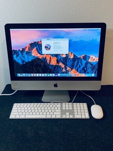 lot 36 image: APPLE IMAC 21.5 LATE 2011 A1311 8GB 1TB CORE I3 3.1GHZ GRADE D