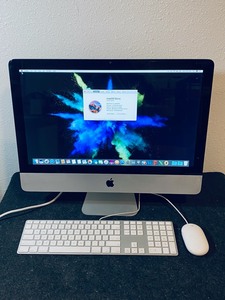 lot 42 image: APPLE IMAC 21.5 LATE 2011 A1311 8GB 2TB CORE I3 3.1GHZ GRADE D