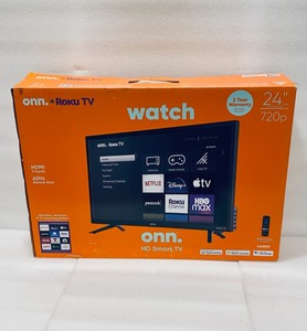 lot 15 image: Onn. 24 Class HD 720P LED Roku Smart TV (100012590)