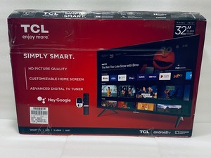 lot 83 image: TCL 32 Class HD LED 720P Android Smart TV 3-Series, 32S21