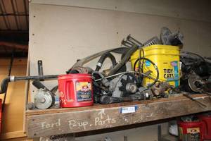 lot 42 image: Large Quantity of late model car parts mostly Chevy on  Shelf