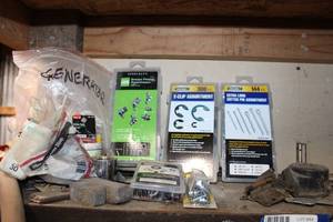 lot 44 image: Contents of Shelf mixed items(Some look Unused or bearly used), see pics