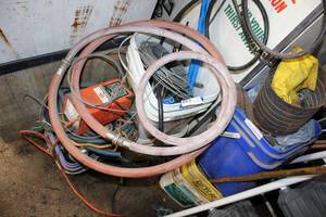 lot 83 image: Misc. Hoses and Cables