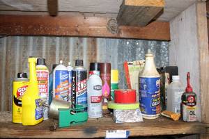lot 88 image: Engine Degreaser, Starting Fluid, Heet Antifreeze and Water Remover, and More