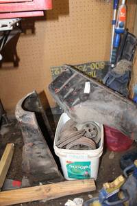 lot 38 image: Oil Pans and Pulleys