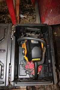 lot 124 image: Poulan Pro Chainsaw and 2 Bars