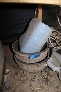 lot 153 image: Brake Drums, Brake Shoes, and Other Misc. Parts