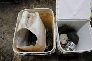 lot 127 image: Cleaning Buffers and Misc. Hardware, tools