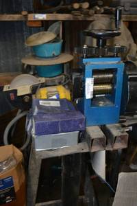 lot 102 image: Otto Frei Economy Rolling Mill with 7 Rolls