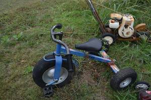 lot 161 image: Modified Blue Tricycle