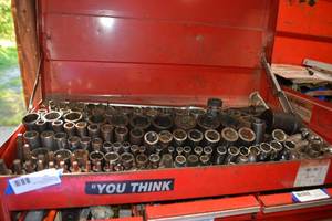 lot 7 image: Large Quantity of Snap On Sockets most sizes and drives