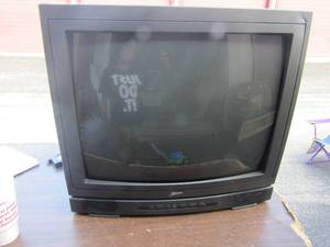 lot 50 image: Older zennith tv unknown working order, 24 screen model # SY