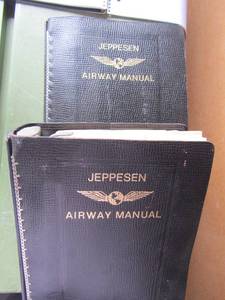 lot 74 image: 2 Jeppesen airway manuals in great condition