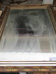 lot 95 image: 3828 framed wall mirror beautiful piece